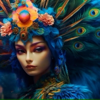 Peacock Girl