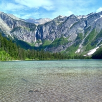 Avalanche Lake at Glacier National Park, Montana