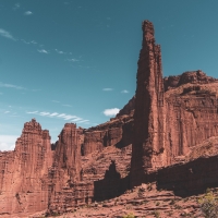 Fisher Towers Near Moab Utah