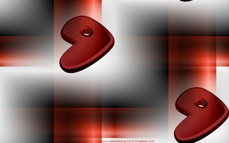 Checqued Gentoo - hearts, abstract, 3d and cg, red, valentine