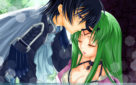 Code Geass - love, sexy, girl, code geass, lelouch lamperouge, coupel, boy, romance, anime, cute