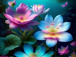 Beautiful lotus flower