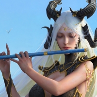 Flute singer
