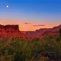 Sunset in Paria Canyon, Arizona