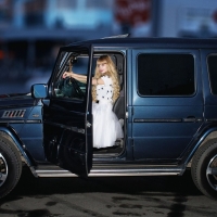 Angelica Kenova with her Hummer