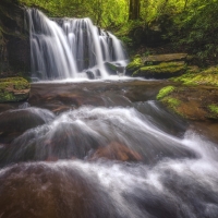 Waterfall in Great Smoky Mountains, Tennessee