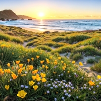 Flowering Beach