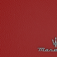 Maserati new logo red