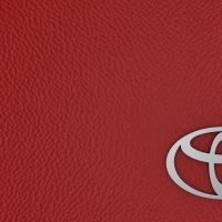 Toyota new logo red