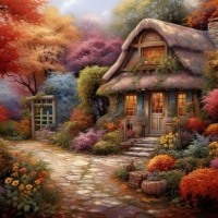 Autumn cottage