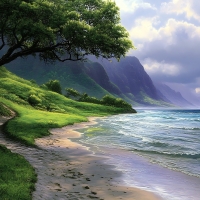 Seaside landscape