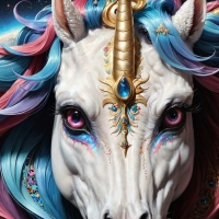 Unicorn's eyes