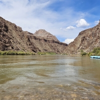 Bottom of the Grand Canyon, Colorado River