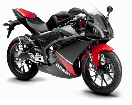 Derbi GPR 125 - black, bike, derbi, hot