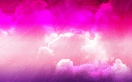 abstract cloudy sky 000418 fushia rose jpg - purple, fushia, puffy, clouds