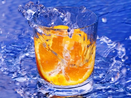 Orange Explosion. jpg - orange, fruit, sweet water