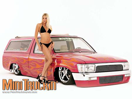 Model&Mini Truck - sexy, truck, hot, minni