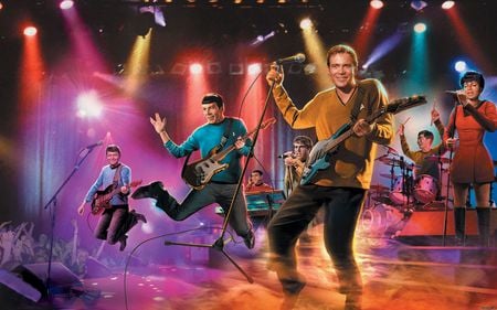 Star Trek Rocks - star trek, sci-fi, fantasy, art