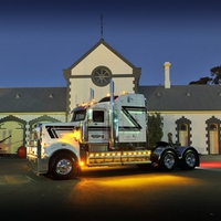 Showing Off The New Lights..............