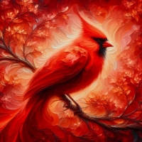 Red Radiance - A Cardinals Portrait