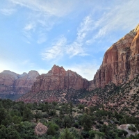 The Sentinel at Zion National Park, Utah