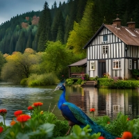 House at the lake