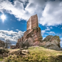 Castle of Zafra, Guadalajara, Spain