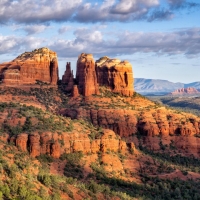 An ideal morning at Cathedral Rock, Sedona, Arizona