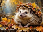 Autumn Hedgehog