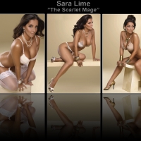 Sara Lime Wallpaper 2