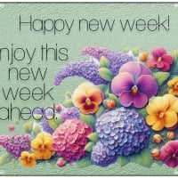 HAPPY NEW WEEK