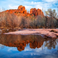 Cathedral Rock Reflection