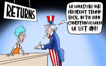 Return - democracy, freedom, president, sam, trump