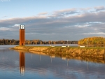 Ogre River in Latvia