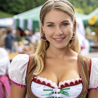 Marianna at Oktoberfest