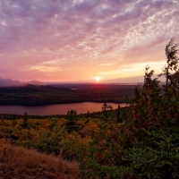 Acadia NP at Sunset, Maine