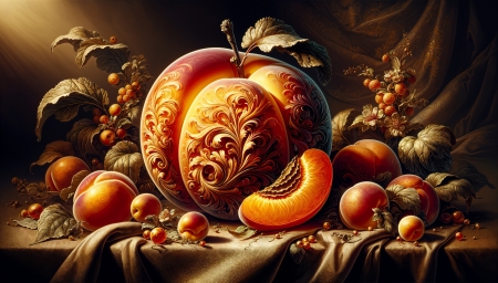 Halloween Pumpkin - art, halloween, paint, pumpkin