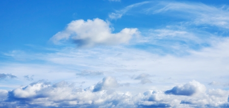 Blue Sky and Clouds