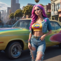 Hippie In San Fransico