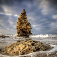 Arrowhead Rock, Malibu Beach, California