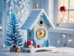 Winter wonderland with Cuckoo Clock Charm