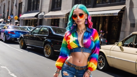 Hippie In San Fransico