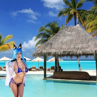 AI Cosplay Bikini Model ~ Byour