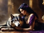 Wolf and Woman