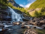 Beautiful waterfall