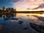 Autumn at Ringerike, Norway