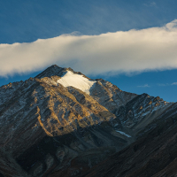 Sun Kissed mountain top, Ladakh, India