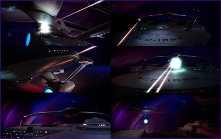 Battle in the Mutara Nebula - TWOK, Star Trek, Enterprise, Reliant