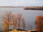 Daugava River in Latvia