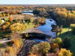 Jagala Waterfall in Estonia